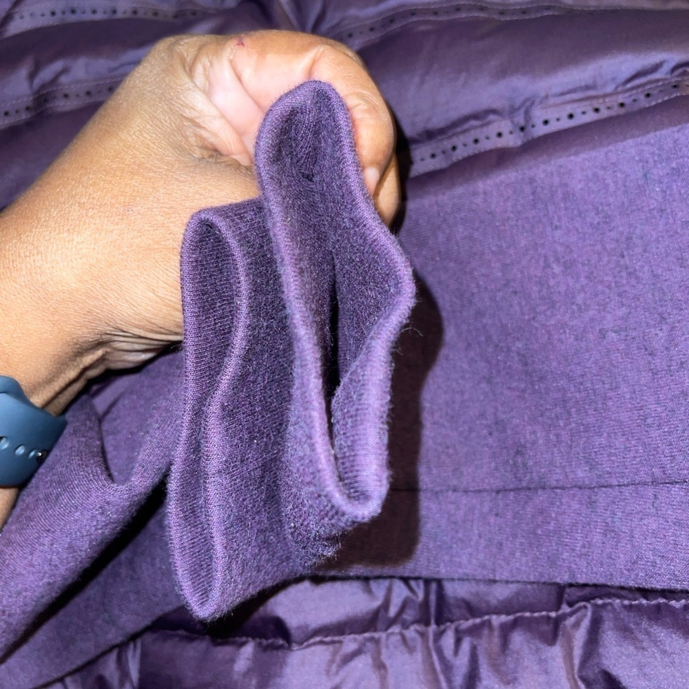 Nike Tech Fleece Aeroloft 800 Moto jacket in purple Women’s Size S  Purple NWOT - Picture 8 of 12